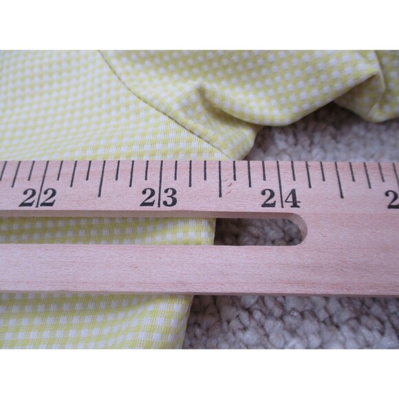 Mizzen Main Shirt Extra Large Trim Fit Yellow Performance Casual Button Up Mens - Picture 7 of 9